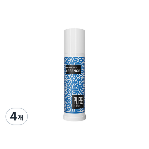 모웰 퓨어 내츄럴 실크 헤어에센스, 150ml, 4개