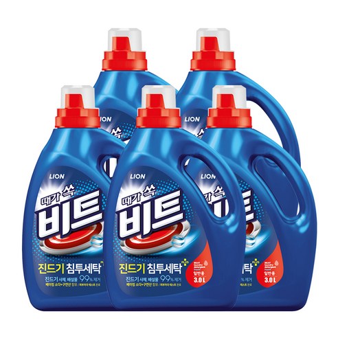 비트 진드기 침투세탁 일반용 액상세제 본품, 3L, 1개