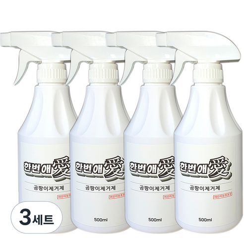 한번애 곰팡이 제거제, 500ml, 12개
