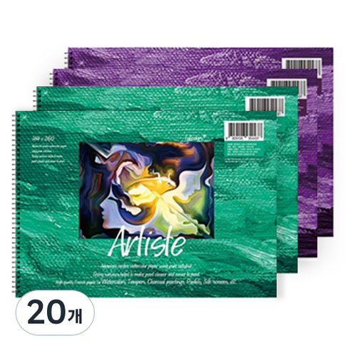 fullcolors 전문가용 스케치북 170g 4p, 16절, 15매, 20개