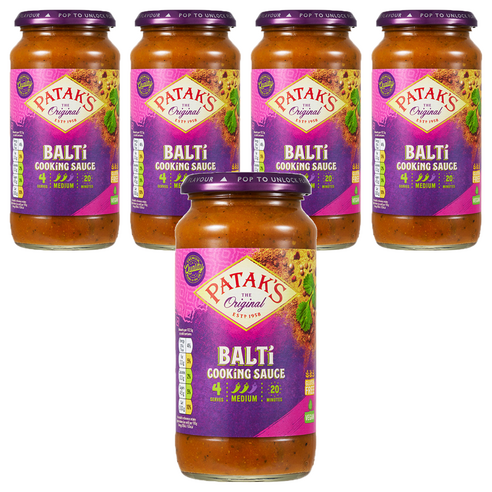 대상 파탁스 발티 쿠킹 소스, 450g, 5개