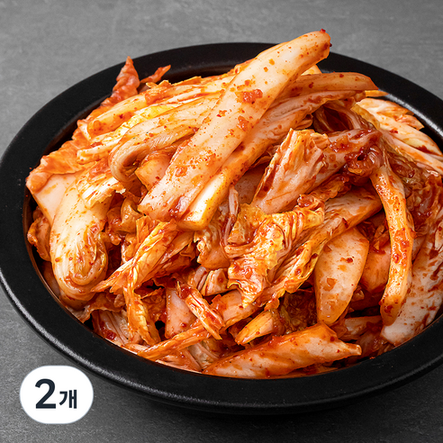모산김치 갓담근 배추 겉절이 김치, 3kg, 2개