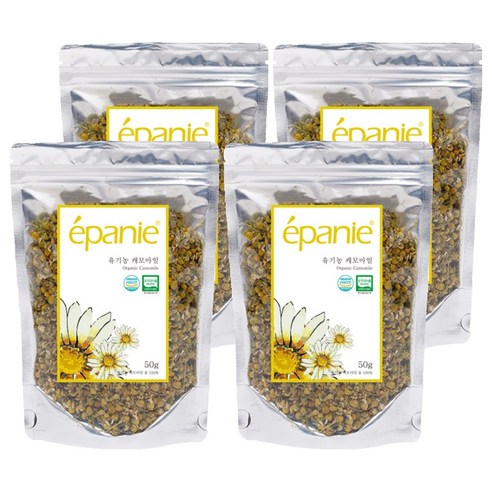 코코비아 에빠니 유기농 캐모마일 리필, 50g, 1개입, 4개