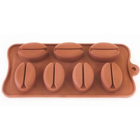 홈베이킹의 즐거움을 커피 향기 가득한 실리콘 커피빈 몰드로 만끽하세요!