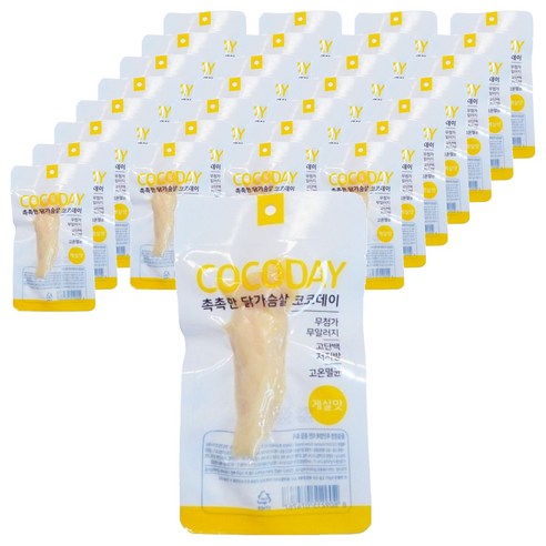 마코펫 고양이 촉촉한 닭가슴살 코코데이 간식, 게살맛, 20g, 120개
