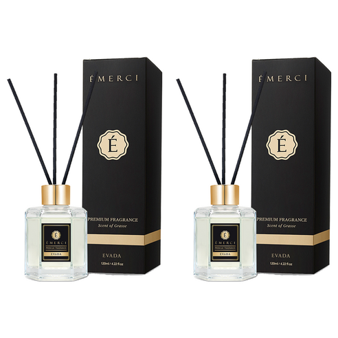 에멜시 재즈 디퓨저 120ml, 에바다, 2개