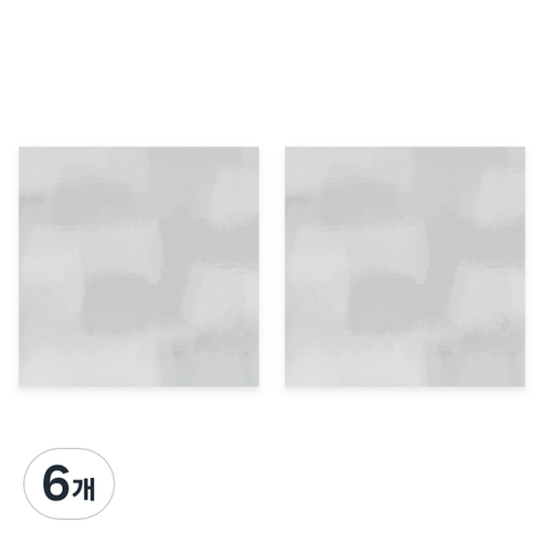 모노라이크 컬러 페인팅 메모지, 11 그레이, 1개입, 6개