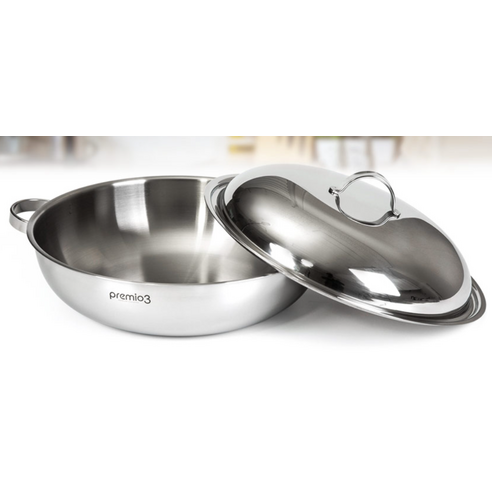 로켓배송으로 빠르게 받을 수 있는 키친아트 인덕션 프리미오3 통3중 궁중 전골냄비 10563