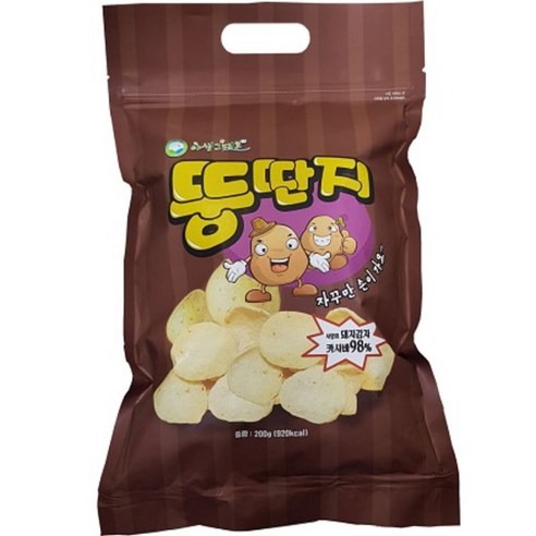 야생그대로 뚱딴지 카사바칩, 200g, 1개