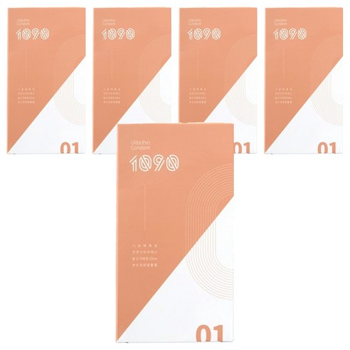 1090 울트라씬 일반형 콘돔, 5개, 10개입
