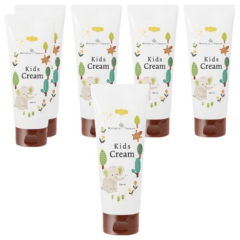 보타니컬테라피 키즈 모이스처 크림, 200ml, 6개