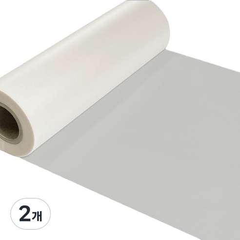 조명용 광확산 기능성 반투명 비접착 필름 0.1mm, 665mm x 4M, 2개