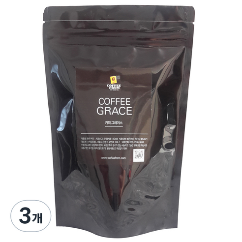 커피그레이스 ROYAL 블렌딩 분쇄커피, 더치, 500g, 3개