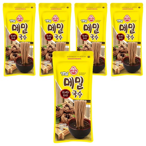 오뚜기옛날 메밀국수, 400g, 5개