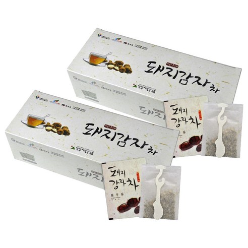 박달재한방웰빙식품 돼지감자 티백차, 50개입, 2개, 1g