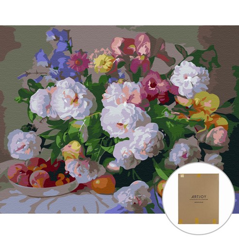 아트조이 DIY 명화그리기 세트 60 x 75 cm, 식탁 위의 꽃병
