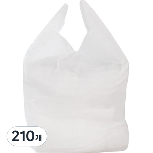 에스디 HDPE 손잡이형 이불봉투, 210개, 60L