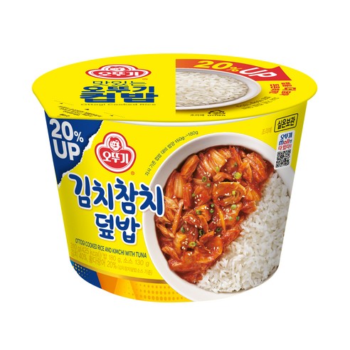 오뚜기 김치참치덮밥, 280g, 1개