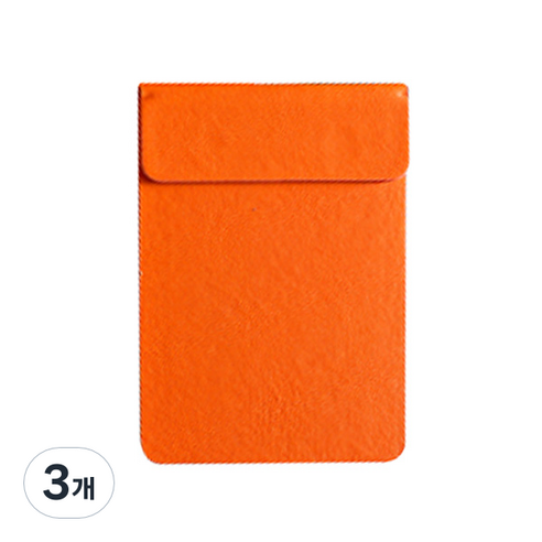자석빌지 Small, 3개, 오렌지