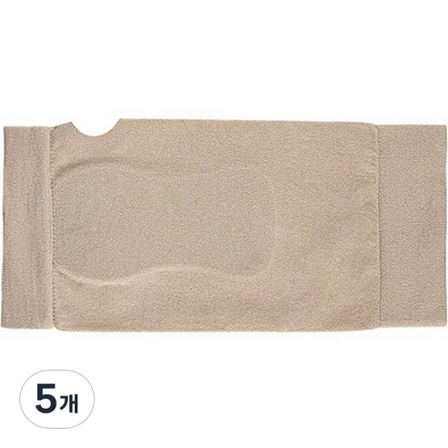 O2메디칼 손바닥 실리콘 손목보호대 왼쪽손목착용, 5개