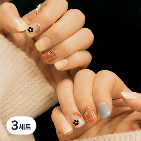 데싱디바 매직프레스 세트, 포키 포키, 3개