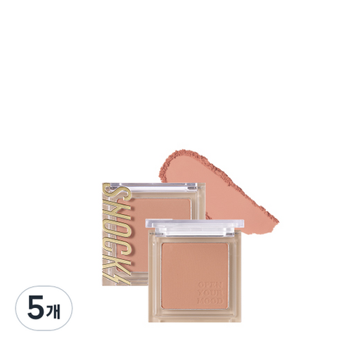 토니모리 더 쇼킹 스핀오프 블러셔 5.5g, 05 빈티지누드, 5개