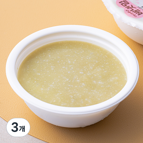 배냇밀 초기 5~7개월 한우 근대 미음, 혼합맛(한우/근대), 150g, 3개