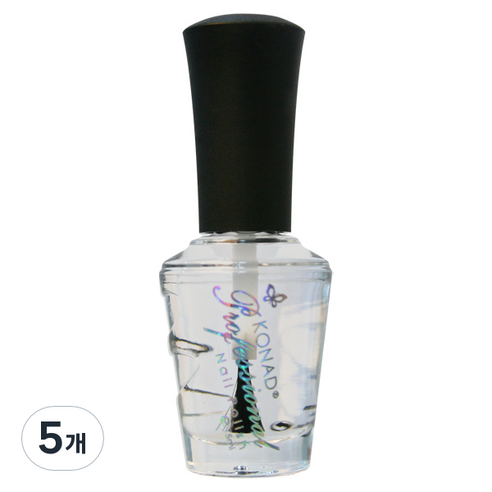 코나드 프로페셔널 레귤러 네일 폴리쉬 15ml, 탑코트, 5개