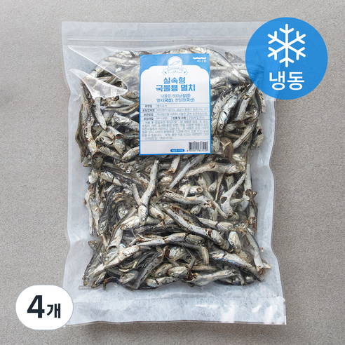 바다원 실속형 국물용 멸치 상급 (냉동), 600g, 4개