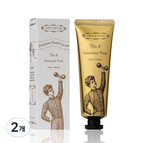 옵타움 퍼퓸 핸드크림 이노센트 페어, 2개, 50ml