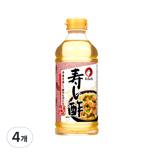 오타후쿠 스시스 초밥용 식초, 500ml, 4개