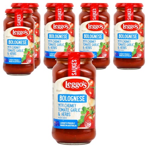 레고스 볼로네이즈 파스타 소스, 500g, 6개