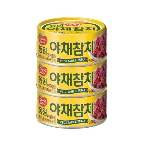 동원 야채참치, 150g, 6개
