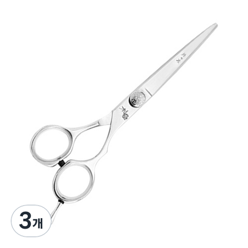 HG-50 미용 커트가위, 코발트, 3개
