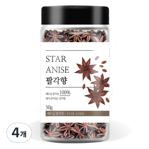 푸른빈 팔각향, 4개, 50g