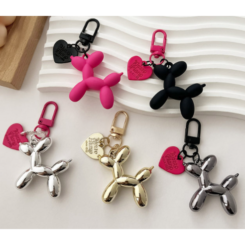 사랑스러움 한 스푼, 버블리데이 하트 강아지 키링과 함께하는 일상