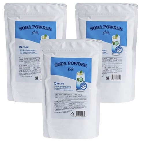 베오베 소다에이드 파우더, 500g, 1개입, 3개