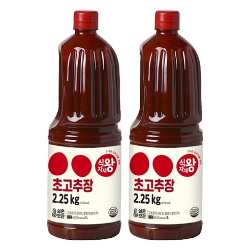 식자재왕 초장, 2.25kg, 2개