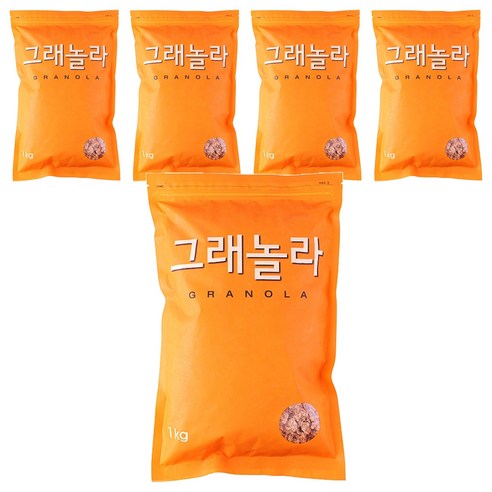 동서 그래놀라 시리얼, 1kg, 5개