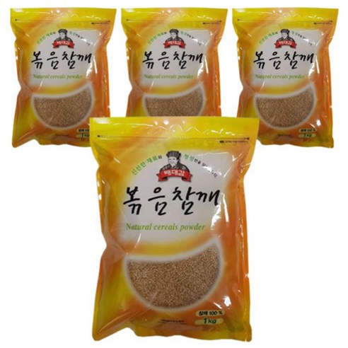 배대감 볶음참깨, 1kg, 4개