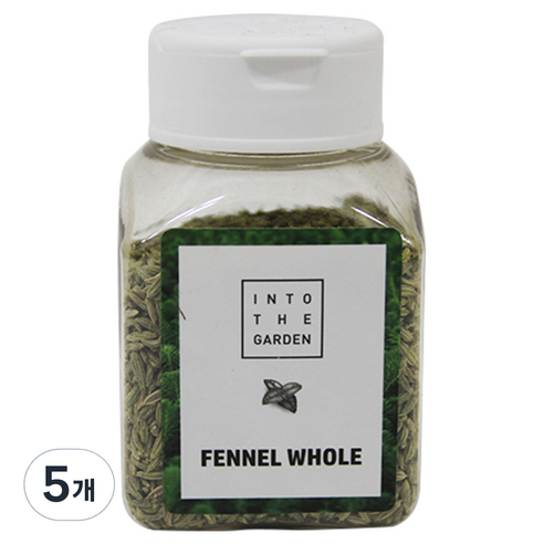딜리셔스마켓 펜넬 홀 천연 향신료, 60g, 5개