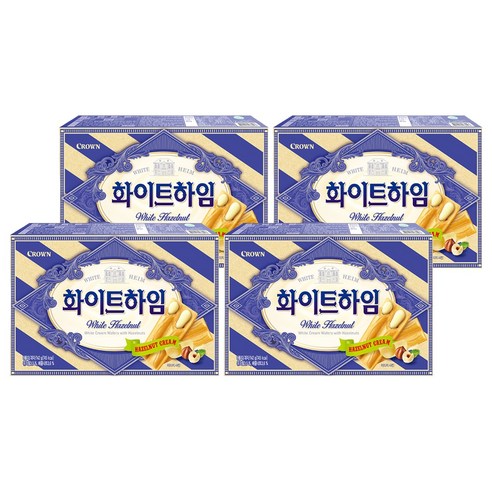 쵸코하임 크라운 화이트 하임, 142g, 4개