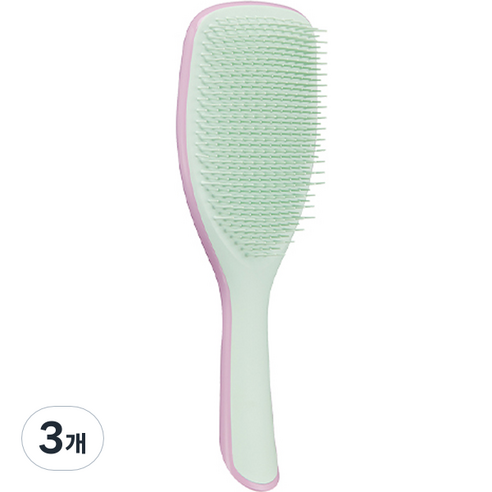 탱글티저 웻 디탱글러 라지 두피마사지 브러쉬, 로즈 세이지, 3개