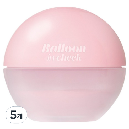 에뛰드 벌룬 인 치크 블러셔 6g, 캔디핑크, 5개