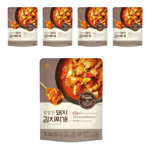 아워홈 칼칼한 돼지김치찌개, 300g, 10개