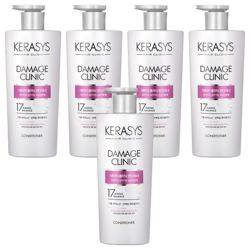 케라시스 데미지 클리닉 단백질 컨디셔너, 600ml, 5개