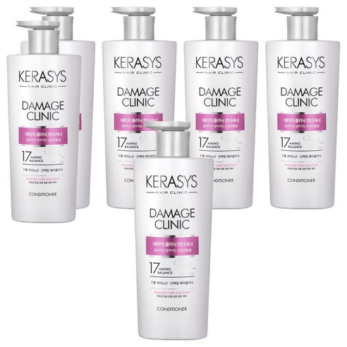 케라시스 데미지 클리닉 단백질 컨디셔너, 600ml, 6개