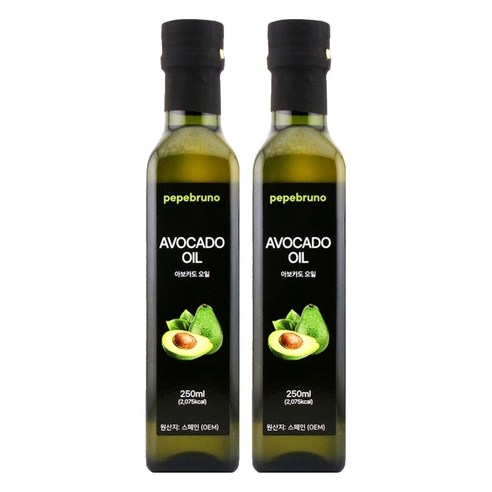 페페브루노 아보카도 오일, 250ml, 2개