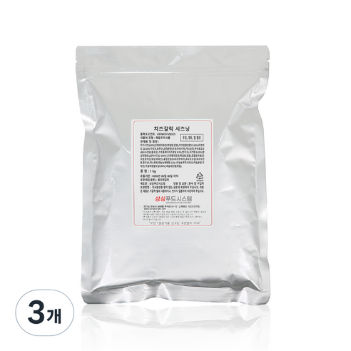 상상시즈닝 치즈갈릭 시즈닝, 1kg, 3개