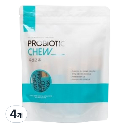 닥터바이 강아지 덴탈츄 130g, 유산균, 4개